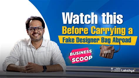 youtube shopping bags fake video|Watch this Before Carrying a Fake Designer Bag Abroad .